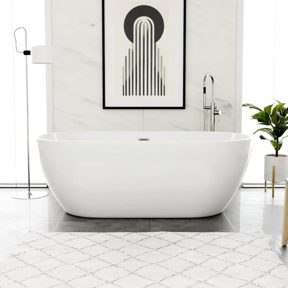 รีวิว ABM อ่างอาบน้ำอะคริลิค รุ่น-003 สีขาว (120-170ซม.): สบายตัวในงบประมาณที่ใช่