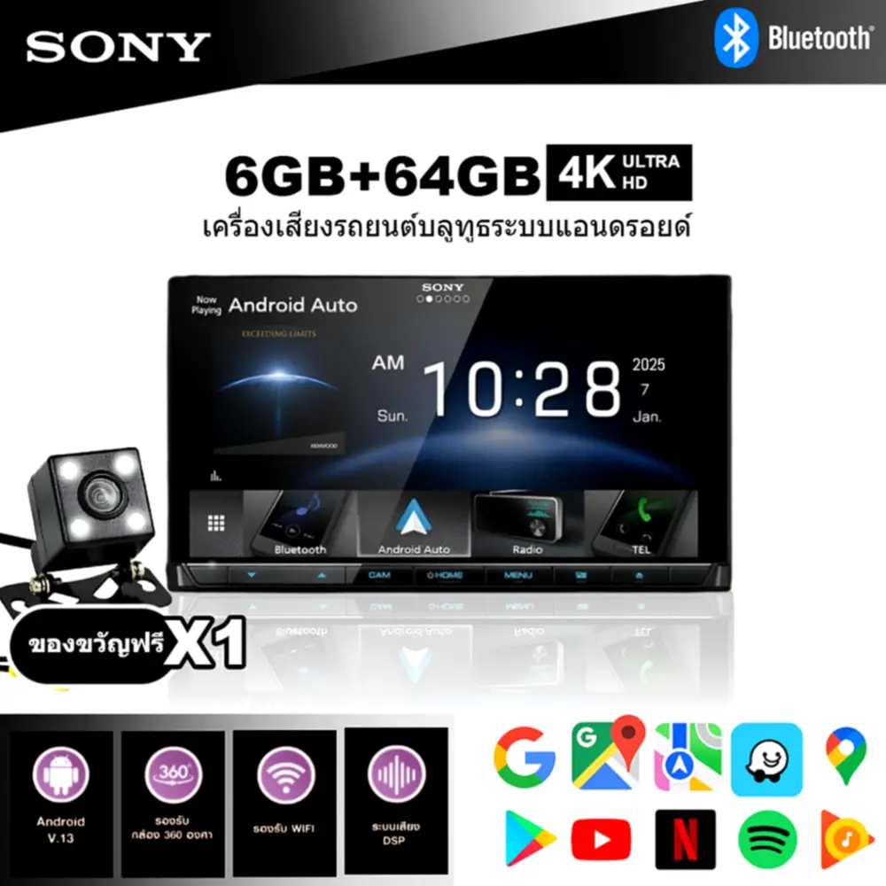 รีวิวเครื่องเล่น Android ในรถยนต์ พร้อมกล้องถอยหลัง AHD: คุ้มค่าจริงไหม?